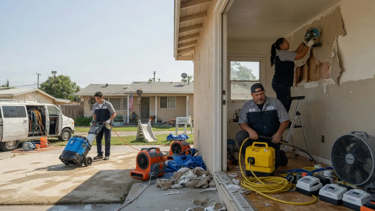 Water Damage Restoration in Nuevo, CA near me